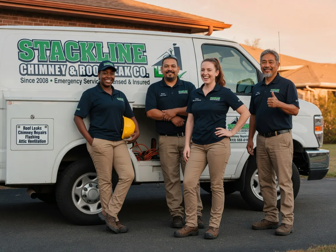 Chimney flashing repair company in Briceville, TN